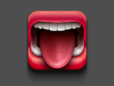 Big Lips app game icon ipad iphone