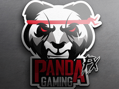 Panda Gaming FX - E sport Logo logo