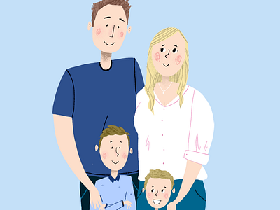 Family Portrait Coloured!