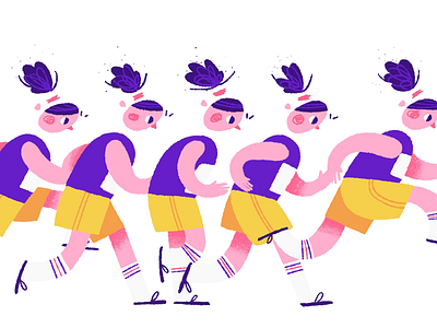 Runner illustration runner