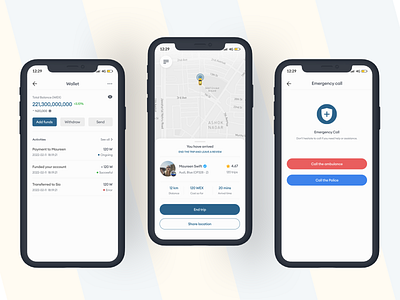 Carpooling concept on blockchain blockchain bolt case study clean crypto figma uber ui ux