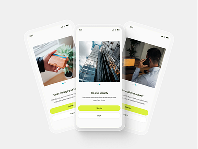 Juzzzio - Mobile Bank App bank design figma fintech minimalist mobile ui ux