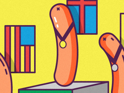 Iceland’s winning wieners editorial hot dog iceland illustration