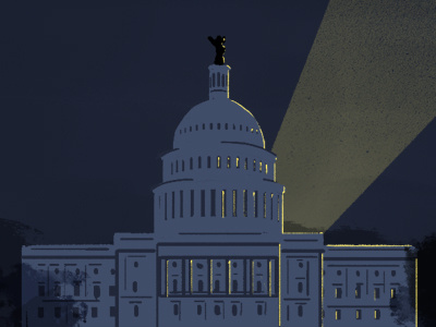 Congress congress editorial illustration texture