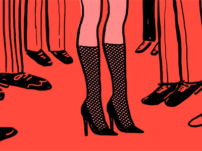 Some Legs feminism illustration legs shoes