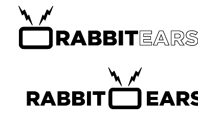 rabbit ears logo logo