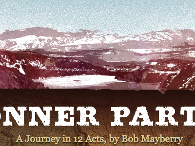 donner party cycle illustration ui web site