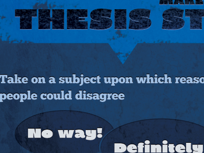 thesis poster