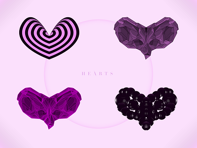 Geometry hearts.