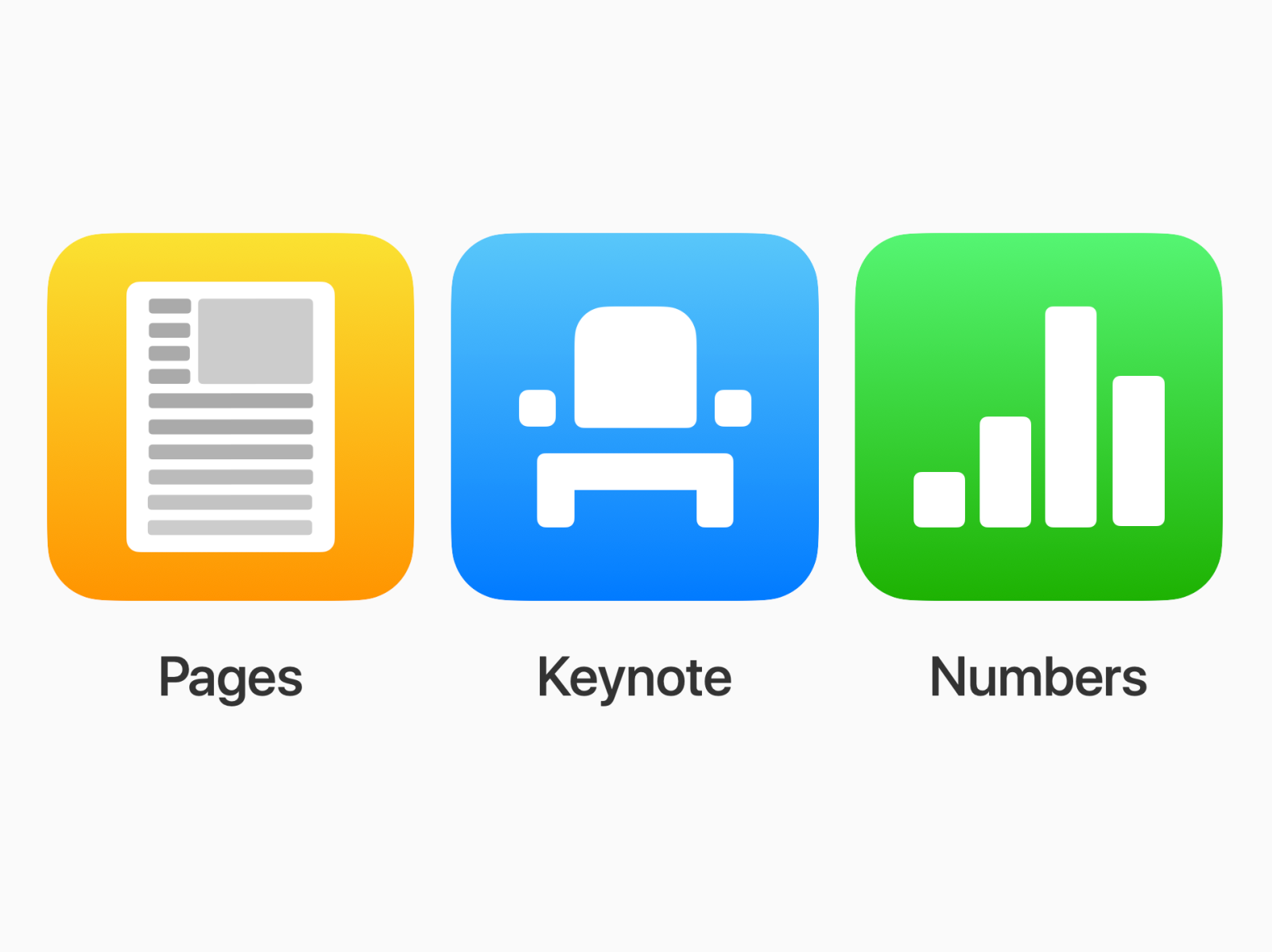 Apple iWork App Icon Redesign by Fatheen Nizam on Dribbble