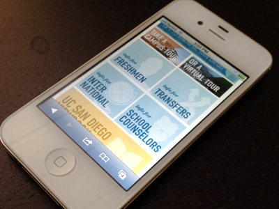 Undergrad Admissions - iPhone admissions highered iphone responsive undergrad university