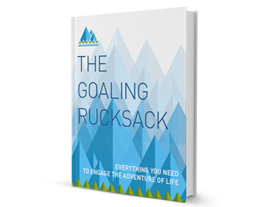 Goaling Book Cover book cover design mountains