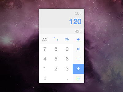 Calculator - Daily UI - 004