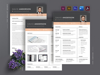 Resume/CV Template Vol.10