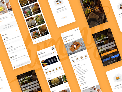 Yummy Redesign cooking design mobile design mobile ui recipe redesign redesign concept redesigned ui uidesign uiux ux