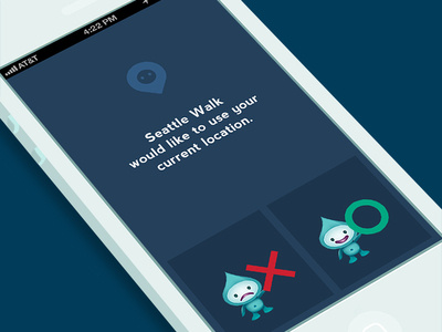 Location Access Dialog Box