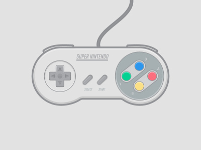 Take Control controller game gamer. button mash illustration remote control retro snes