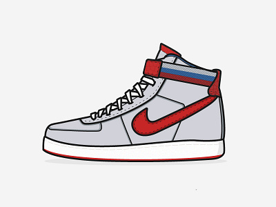 Kicks icons illustration nike old school retro shoes texture vandal vector
