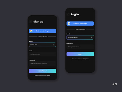 Daily UI - Sign Up