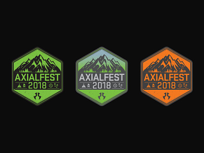Axialfest 2018 Event Logo - Illustrator branding event graphic icon illustrator lettering logo typography vector