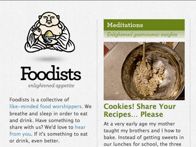 Foodists Website blog food foodists website