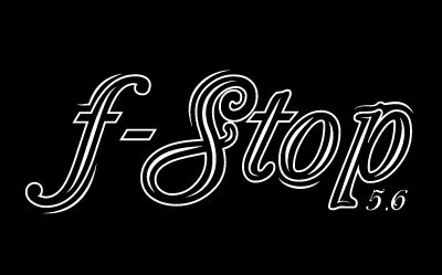 F Stop Full version black and white camera f stop line art