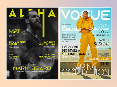 Magazine Cover Design graphic design magazine magazine ad magazine cover magazine cover design mens magazine cover