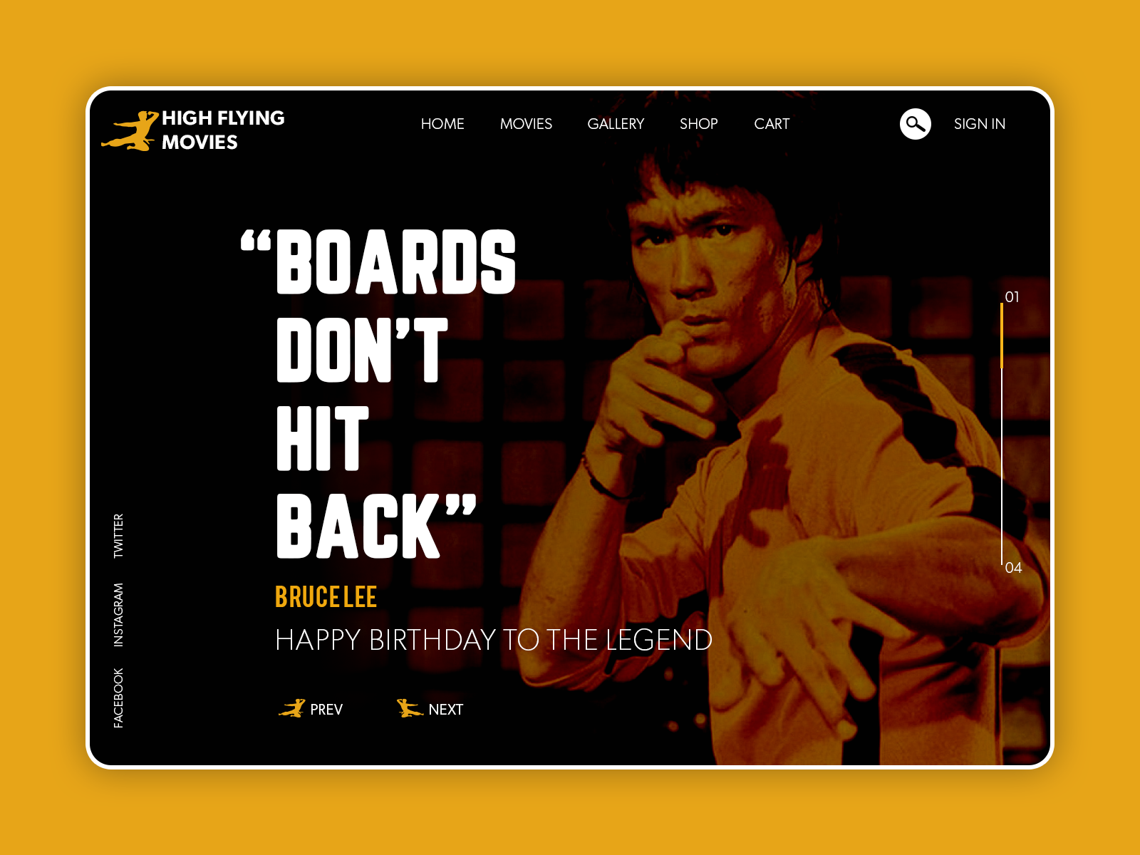 bruce lee birthday