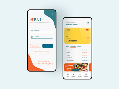 BNI Redesign app design icon ui ux