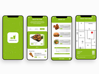 User Interface (Food App Design) food app food app ui food order app ui ux user experience user interface