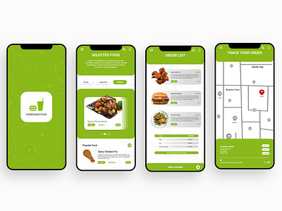 User Interface (Food App Design)