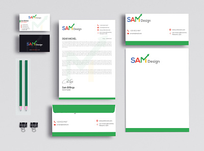 Corporate Stationery Design brand stationery branding business card letterhead stationery branding stationery design
