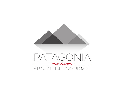 Patagonia Nahuen logo mountains nahuen patagonia restaurant