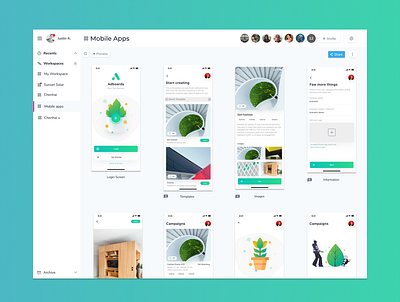 Axure Cloud UX/UI Design app axure design interface interfaces minimal ui ui design ux web