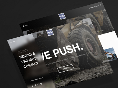 Construction co. web and brand presence