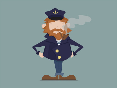 El' Capitan flat illustration