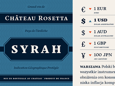 Eskorte arabic eskorte font rosetta schneider serif typeface