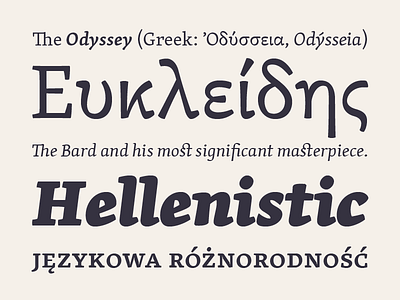 Skolar Latin and Greek academic book brezina cyrillic devanagari font greek gujarati multilingual rosetta serif typeface