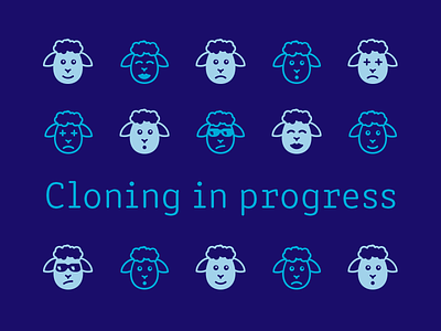 Cloning in progress
