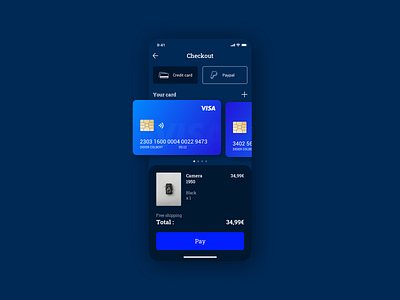 Daily UI challenge #002 💳 daily 100 challenge sketch ui