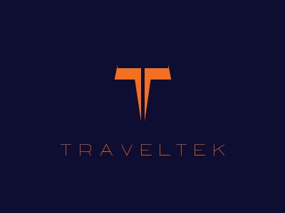 Traveltek — refused dark blue logo orange refused t traveltek