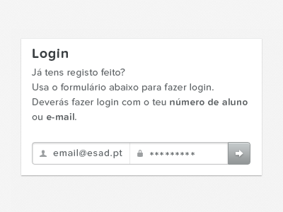 Gallery — Login black button email gallery input password portugal proxima nova soft submit typography web white