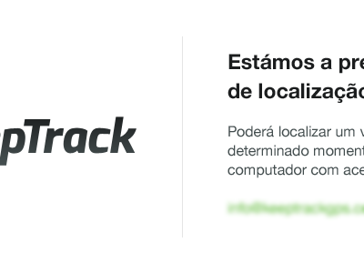 KeepTrack — Coming soon page