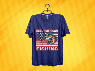 Fishing T-Shirt Design .