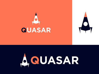 Quasar affinity affinitydesigner branding color dailylogochallenge design logo typography vector