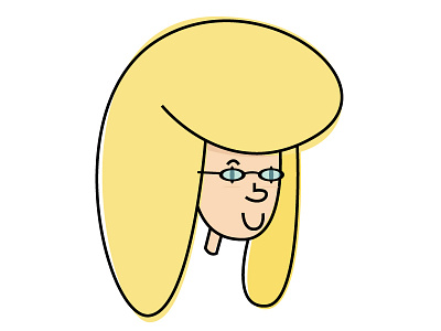 Girl cartoon character characterdesign color girl illustration illustrator portrait vector