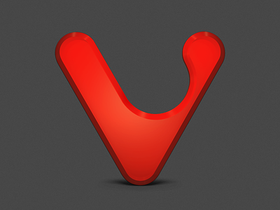 Vivaldi logo render