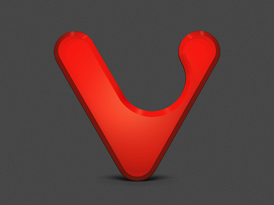 Vivaldi logo render