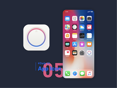 Daily UI Challenge #005 App Icon