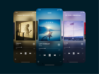 Daily UI Challenge #009 Music Player